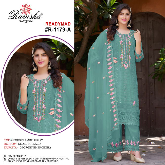 Ramsha R 1179 Pakistani Readymade Suits Wholesale Shop In Surat
